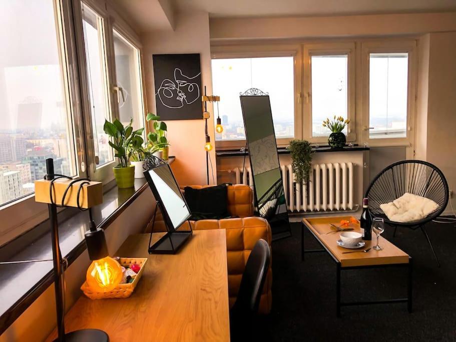 21st Floor Loft! The Best View! Apartment Warsaw